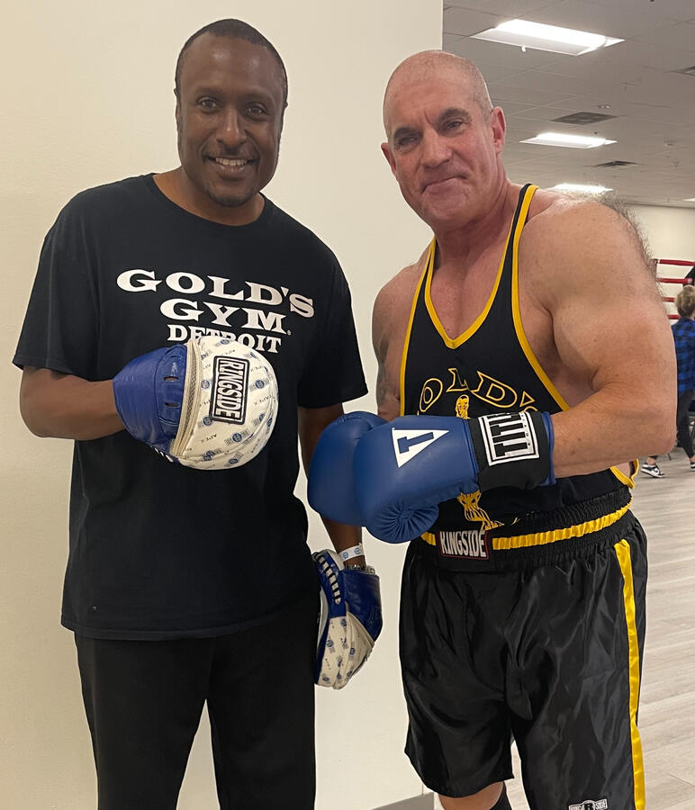 Fighter and Coach Fighter and Coach